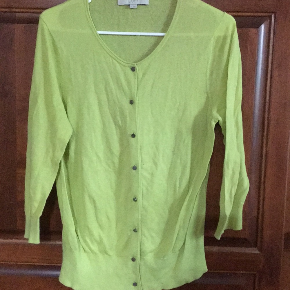 Lot of 2 ANN TAYLOR LOFT cardigans